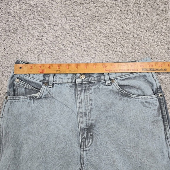 Vintage Calvin Klein Jeans‎ Womens 34 (Fits 29x26.5) Blue High Rise Mom USA 90s - Picture 10 of 15
